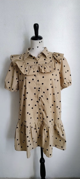 Robe Sable Polka Dots