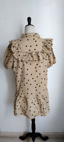 Robe Sable Polka Dots
