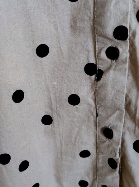 Robe Sable Polka Dots