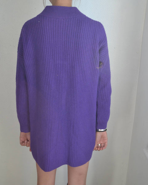 Robe pull Sézane Violet