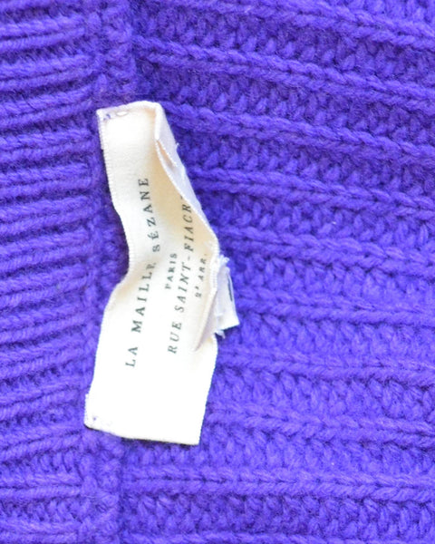 Robe pull Sézane Violet