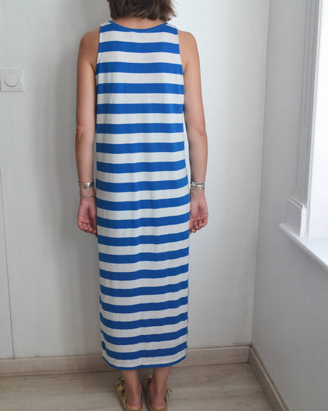 Robe Longue rayée Petit Bateau