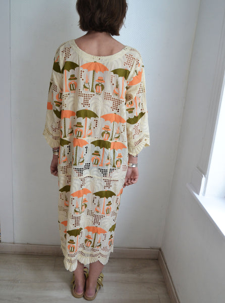 Robe d'été Longue brodée
