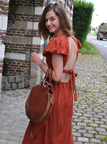 Robe Terracotta Dos Nu
