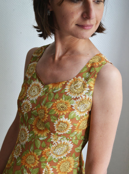 Robe Vintage Tournesols