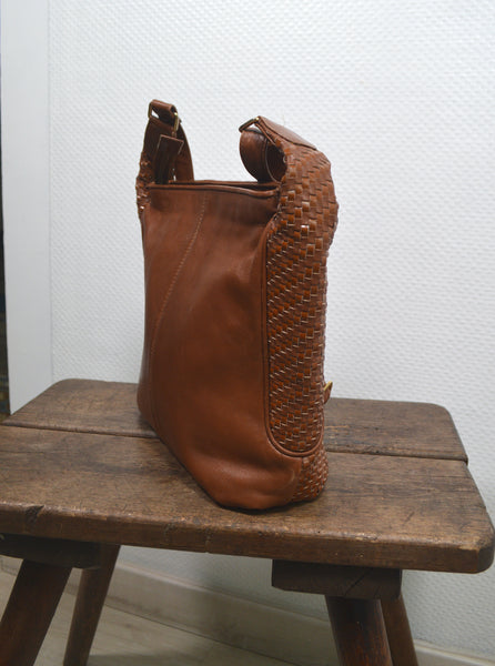 Sac Cannage en cuir