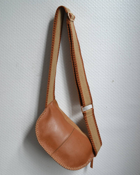 Sac Banane Camel The Genuine Leather
