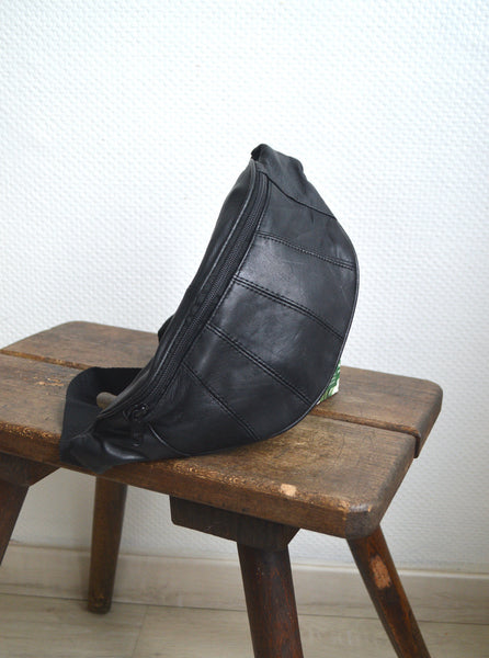 Sac banane en cuir