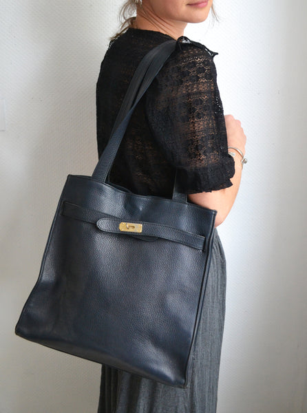 Sac Cabas en Cuir Nathalie Laudon