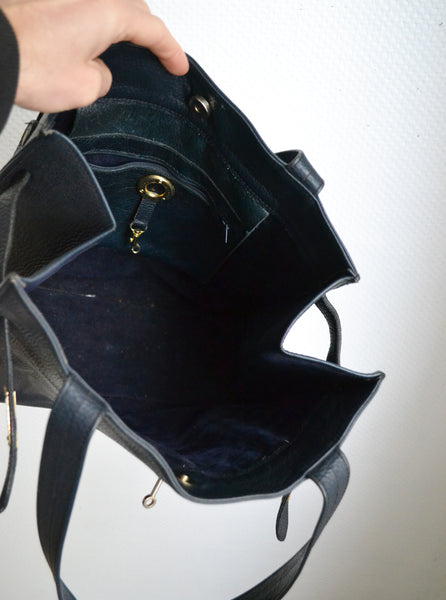 Sac Cabas en Cuir Nathalie Laudon