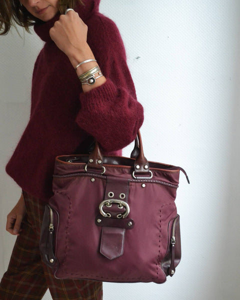 Sac Cabas Bordeaux Francesco Biasia
