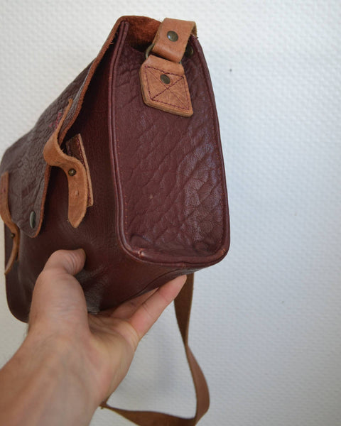 Sac Cartable cuir Bordeaux Paul Marius