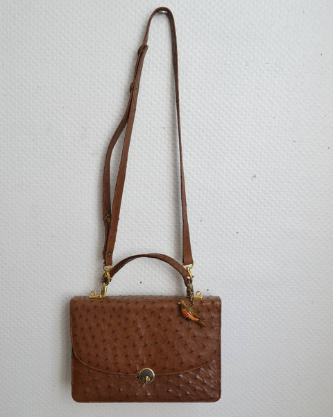 Sac cartable cuir Vintage