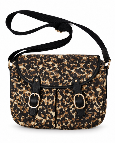Sac Cartable Léopard Petite Mendigote