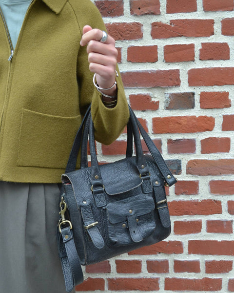 Sac Cartable Paul Marius Noir