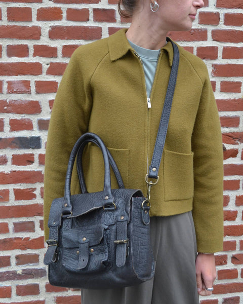 Sac Cartable Paul Marius Noir