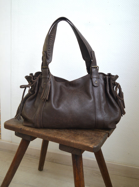 Sac Marron en cuir