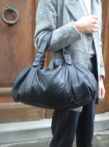 Sac en cuir Noir