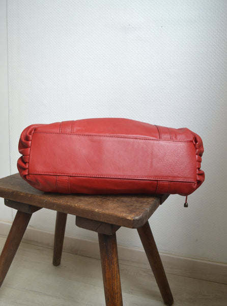 Sac Rouge en cuir