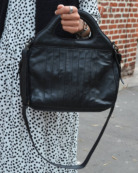 Sac Cuir Vintage