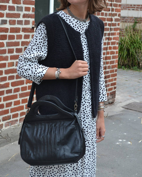 Sac Cuir Vintage