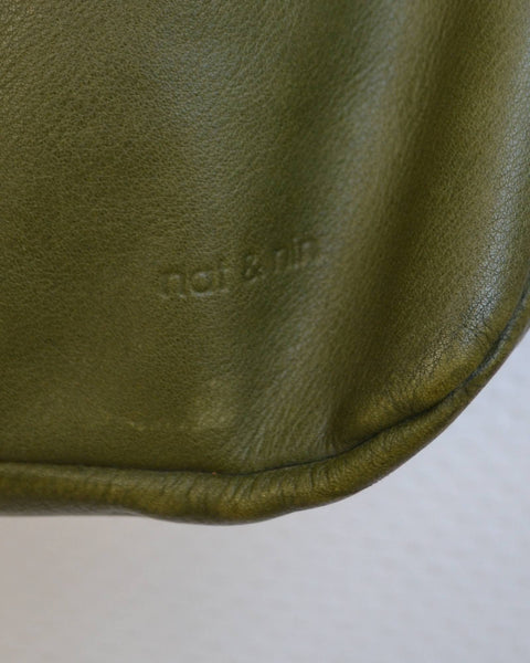 Sac en cuir Kaki Nat & Nin