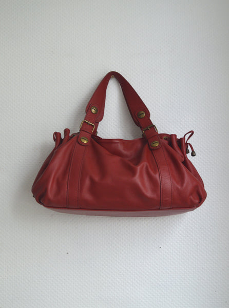 Sac Rouge en cuir