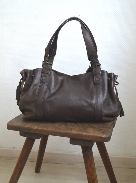 Sac Marron en cuir