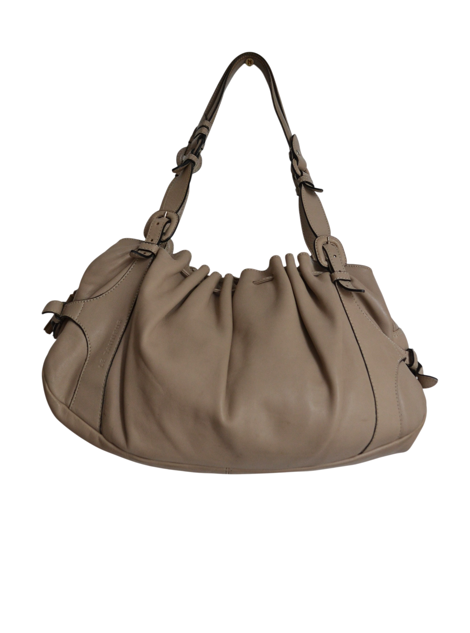 Sac en cuir Taupe Le Tanneur