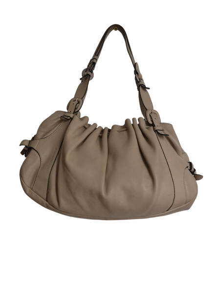 Sac en cuir Taupe Le Tanneur