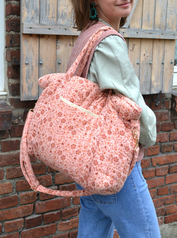 Sac cabas matelassé