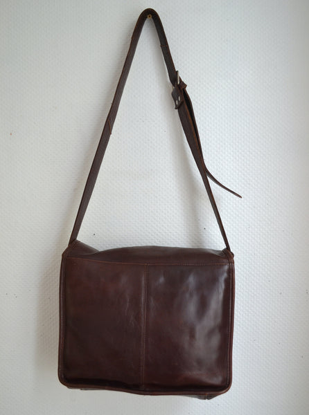 Sac Cartable Paul Marius Acajou