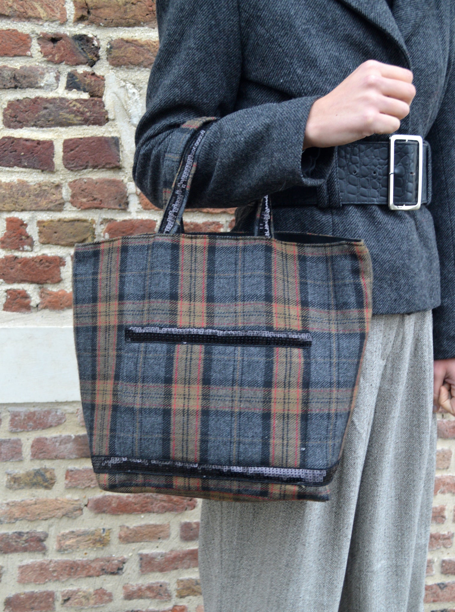 Sac Cabas Tartan