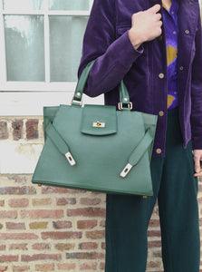 Sac en cuir vintage