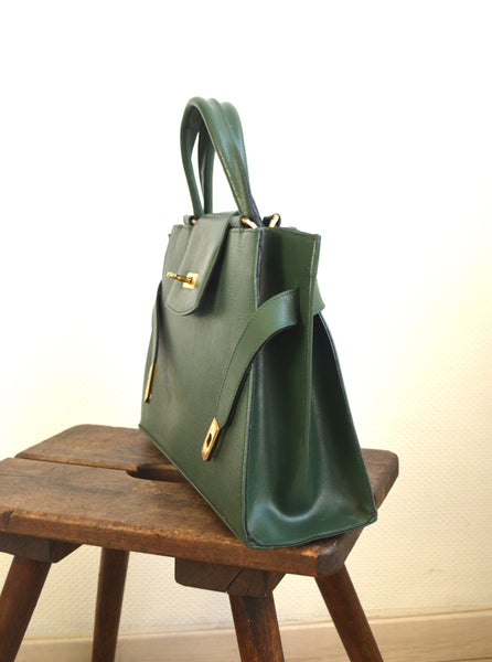 Sac en cuir vintage