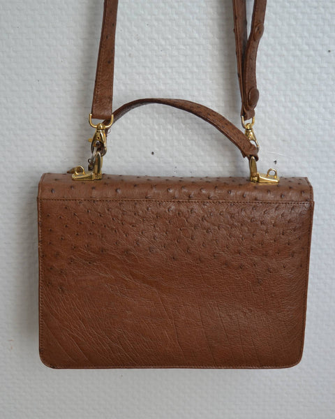 Sac cartable cuir Vintage