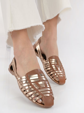 Sandales en cuir T40