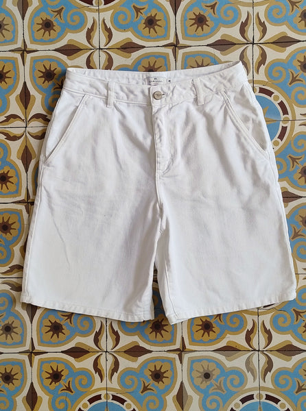 Short Bermuda Cyrillus Blanc
