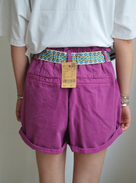 Short Magenta Neuf