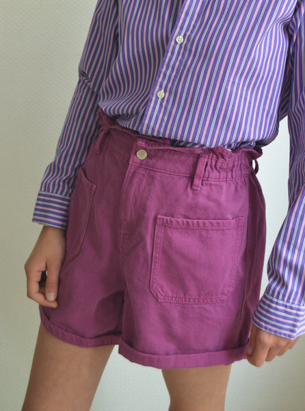 Short Magenta Neuf