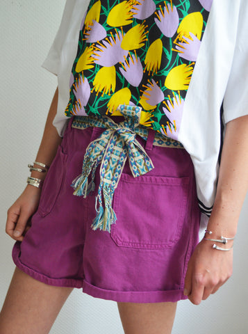 Short Magenta Neuf