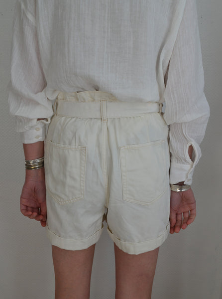 Short écru Mia