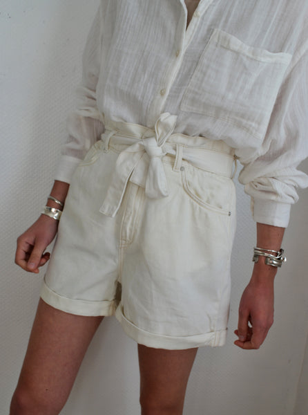Short écru Mia