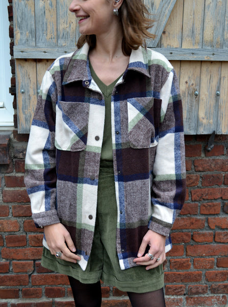 Surchemise Unisexe Carreaux