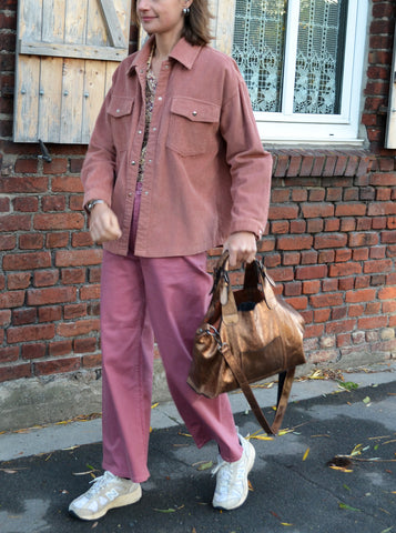 Surchemise côtelé Grace & Mila