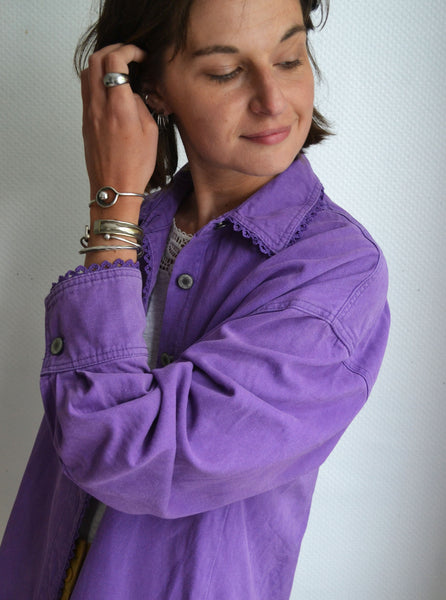 Surchemise Violette Feelhoo