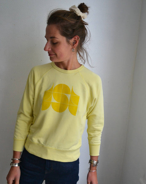 Sweat Jaune Sœur Paris