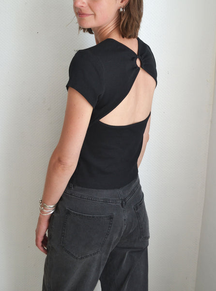 T-shirt Dos Nu Noir