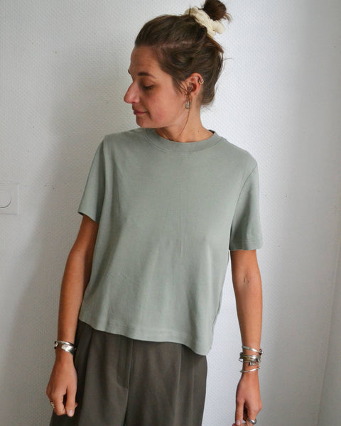 T-shirt COS Vert Sauge