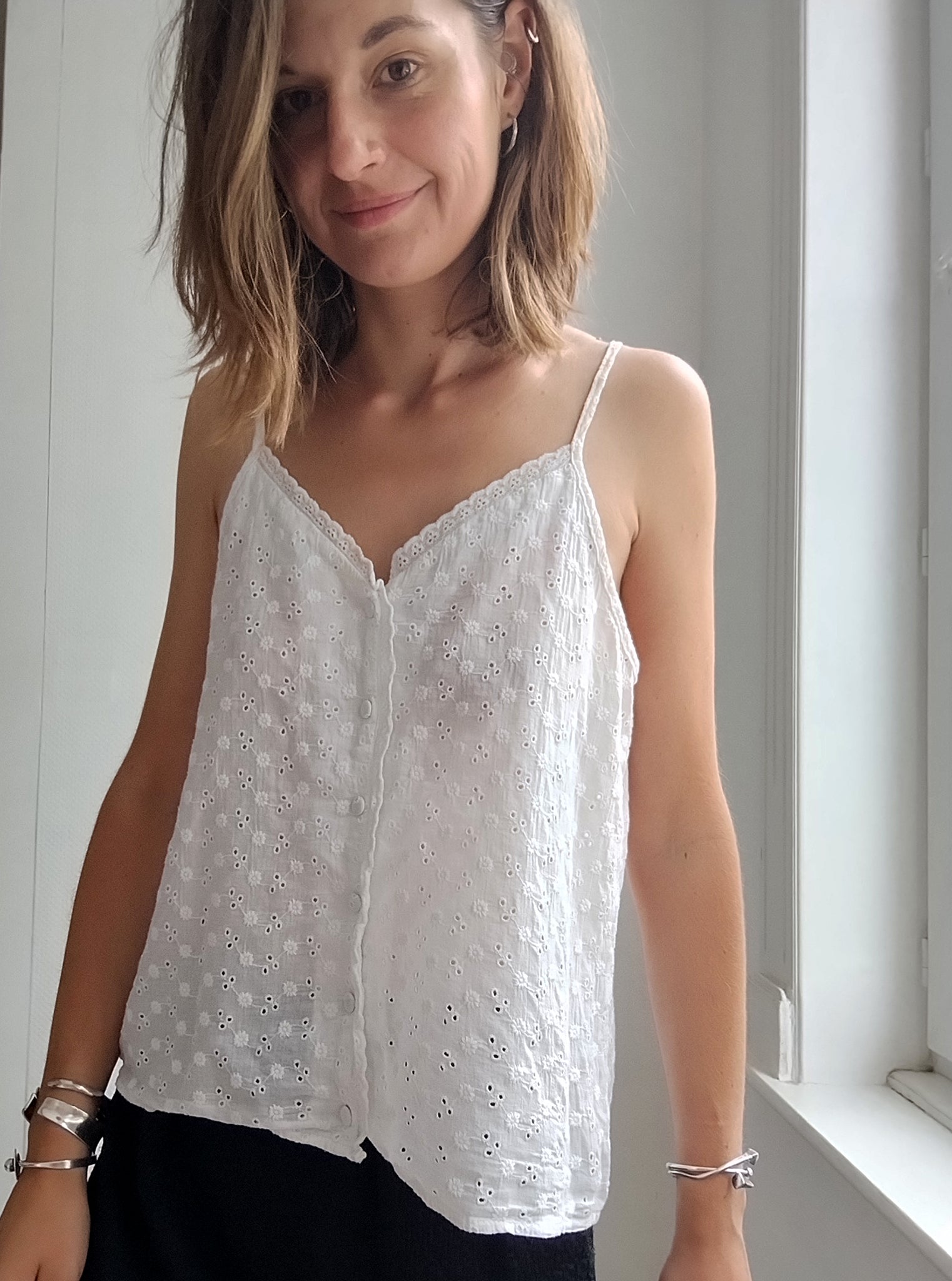Top Broderies Anglaises